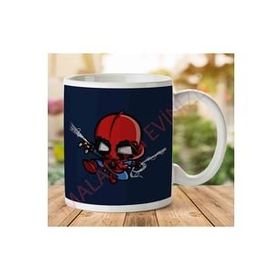 Art Hediye 1-2007 Spiderman Chibi İki Tarafı Baskılı Kupa Bardak