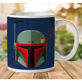 Art Hediye 1-2036 Star Wars Boba Fett Bounty Hunterjpeg İki Tarafı Baskılı Kupa Bardak
