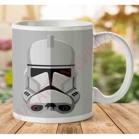 Art Hediye 1-2040 Star Wars Clone Trooper Phase 2 Clone Warsjpeg İki Tarafı Baskılı Kupa Bardak
