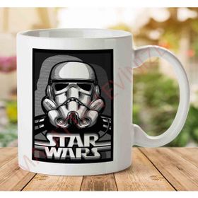 Art Hediye 1-2096 Stormtrooper Star Wars İki Tarafı Baskılı Kupa Bardak