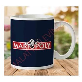 Art Hediye 1-2119 Super Mario Monopoly İki Tarafı Baskılı Kupa Bardak
