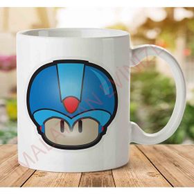 Art Hediye 1-2134 Super Mario Mushroom Megamanjpeg İki Tarafı Baskılı Kupa Bardak