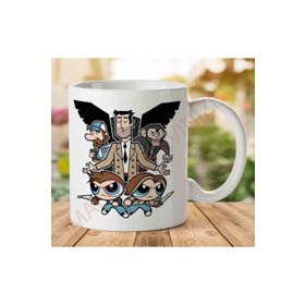 Art Hediye 1-2156 Supernatural Powerpuff Girlsjpeg İki Tarafı Baskılı Kupa Bardak