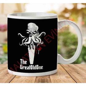 Art Hediye 1-2188 The Great Old One Cthulhu İki Tarafı Baskılı Kupa Bardak
