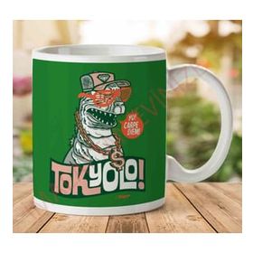 Art Hediye 1-2222 Tokyolo Yo Carpe Diem Godzillajpeg İki Tarafı Baskılı Kupa Bardak