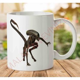 Art Hediye 1-2277 Alien İki Tarafı Baskılı Kupa Bardak