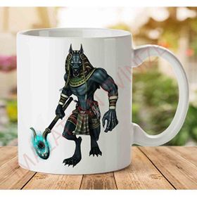 Art Hediye 1-2287 Anubis İki Tarafı Baskılı Kupa Bardak