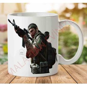 Art Hediye 1-2310 Call of Duty Game İki Tarafı Baskılı Kupa Bardak