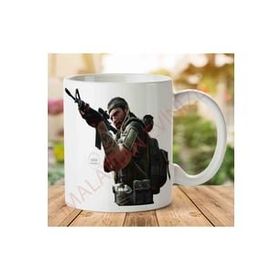 Art Hediye 1-2310 Call of Duty Game İki Tarafı Baskılı Kupa Bardak
