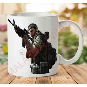 Art Hediye 1-2310 Call of Duty Game İki Tarafı Baskılı Kupa Bardak