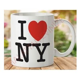 Art Hediye 1-233 I Love Ny İki Tarafı Baskılı Kupa Bardak