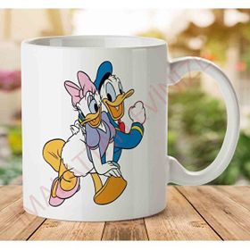 Art Hediye 1-2341 Daisy - Donald Duck İki Tarafı Baskılı Kupa Bardak