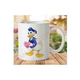 Art Hediye 1-2342 Donald Duck İki Tarafı Baskılı Kupa Bardak