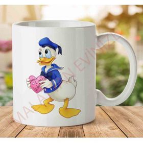 Art Hediye 1-2342 Donald Duck İki Tarafı Baskılı Kupa Bardak