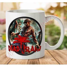 Art Hediye 1-2345 Dead Island İki Tarafı Baskılı Kupa Bardak