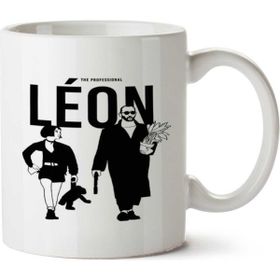 Art Hediye 1-287 Leon The Professıonal İki Tarafı Baskılı Kupa Bardak