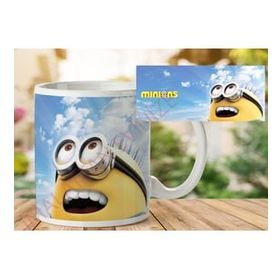 Art Hediye 1-320 Minions İki Tarafı Baskılı Kupa Bardak