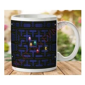Art Hediye 1-359 Pac-Man Oyun İki Tarafı Baskılı Kupa Bardak