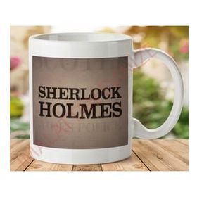 Art Hediye 1-398 Sherlock Holmes İki Tarafı Baskılı Kupa Bardak