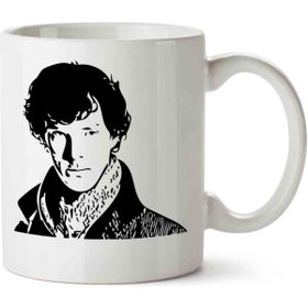 Art Hediye 1-398 Sherlock Holmes İki Tarafı Baskılı Kupa Bardak