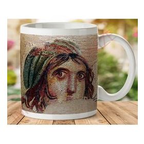 Art Hediye 1-520 Zeugma İki Tarafı Baskılı Kupa Bardak