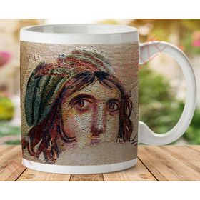 Art Hediye 1-520 Zeugma İki Tarafı Baskılı Kupa Bardak
