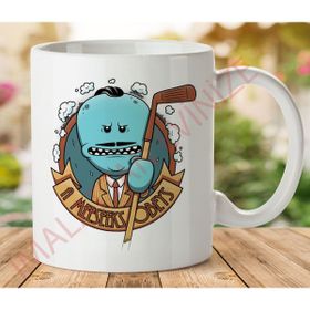 Art Hediye 1-675 Rick Ve Morty İtaat İki Tarafı Baskılı Kupa Bardak