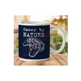 Art Hediye 1-710 Gamer By Nature İki Tarafı Baskılı Kupa Bardak