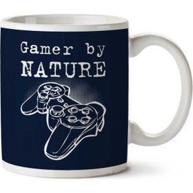 Art Hediye 1-710 Gamer By Nature İki Tarafı Baskılı Kupa Bardak