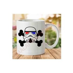 Art Hediye 1-727 3D X Trooper Star Wars İki Tarafı Baskılı Kupa Bardak