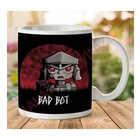 Art Hediye 1-793 Bad Bot Transformers Megatronjpeg İki Tarafı Baskılı Kupa Bardak