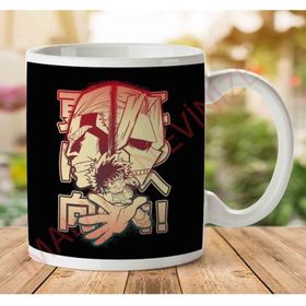 Art Hediye 1-814 Boku No Hero Academia Plus Ultra İki Tarafı Baskılı Kupa Bardak