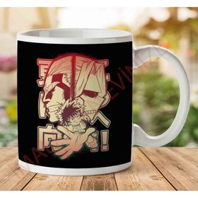 Art Hediye 1-814 Boku No Hero Academia Plus Ultra İki Tarafı Baskılı Kupa Bardak