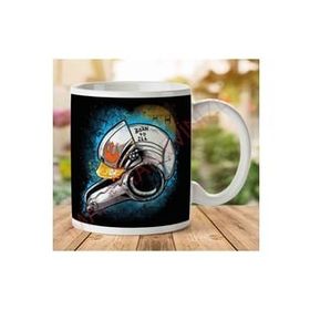 Art Hediye 1-816 Born To Ill Rebel Alience Pilot Helmet Star Wars İki Tarafı Baskılı Kupa Bardak