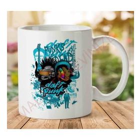 Art Hediye 1-837 Daft Punk Punks Not Dead Graffitijpeg İki Tarafı Baskılı Kupa Bardak