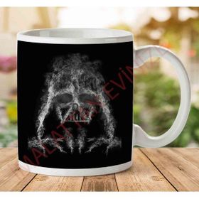 Art Hediye 1-850 Darth Vader Smoke Star Wars İki Tarafı Baskılı Kupa Bardak