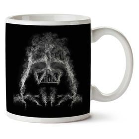 Art Hediye 1-850 Darth Vader Smoke Star Wars İki Tarafı Baskılı Kupa Bardak