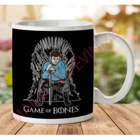 Art Hediye 1-876 Game Of Thrones Star Trek Bones İki Tarafı Baskılı Kupa Bardak
