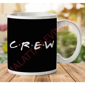 Art Hediye 1-880 Friends Crew İki Tarafı Baskılı Kupa Bardak