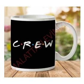 Art Hediye 1-880 Friends Crew İki Tarafı Baskılı Kupa Bardak