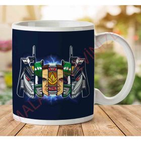 Art Hediye 1-908 Green Ranger Power Rangers İki Tarafı Baskılı Kupa Bardak