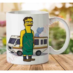 Art Hediye 1-936 Breaking Bad Simpsons İki Tarafı Baskılı Kupa Bardak