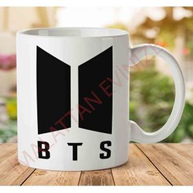 Art Hediye 1-943 Bts İki Tarafı Baskılı Kupa Bardak