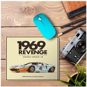 Art Hediye 1969 Revenge GT40 Classic Baskılı 23x19 cm Mouse Pad