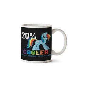 Art Hediye 20 Cooler In 10 Seconds Flat Unicorn Iki Tarafı Baskılı Kupa Bardak