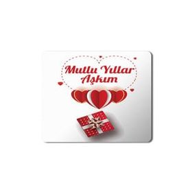 Art Hediye 2024 Mutlu Yıllar Aşkım Hediyelik 23x19 cm Mouse Pad