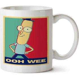 Art Hediye 24 Ram Ooh Wee Iki Tarafı Baskılı Kupa Bardak