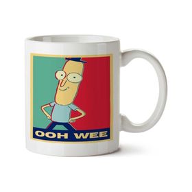 Art Hediye 24 Ram Ooh Wee Iki Tarafı Baskılı Kupa Bardak