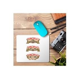 Art Hediye 3 Maymun Görmedim Duymadım Bilmiyom Baskılı 23x19 cm Mouse Pad