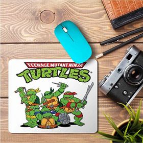 Art Hediye 90'lı Yıllar Ninja Kaplumbağalar Baskılı 23x19 cm Mouse Pad